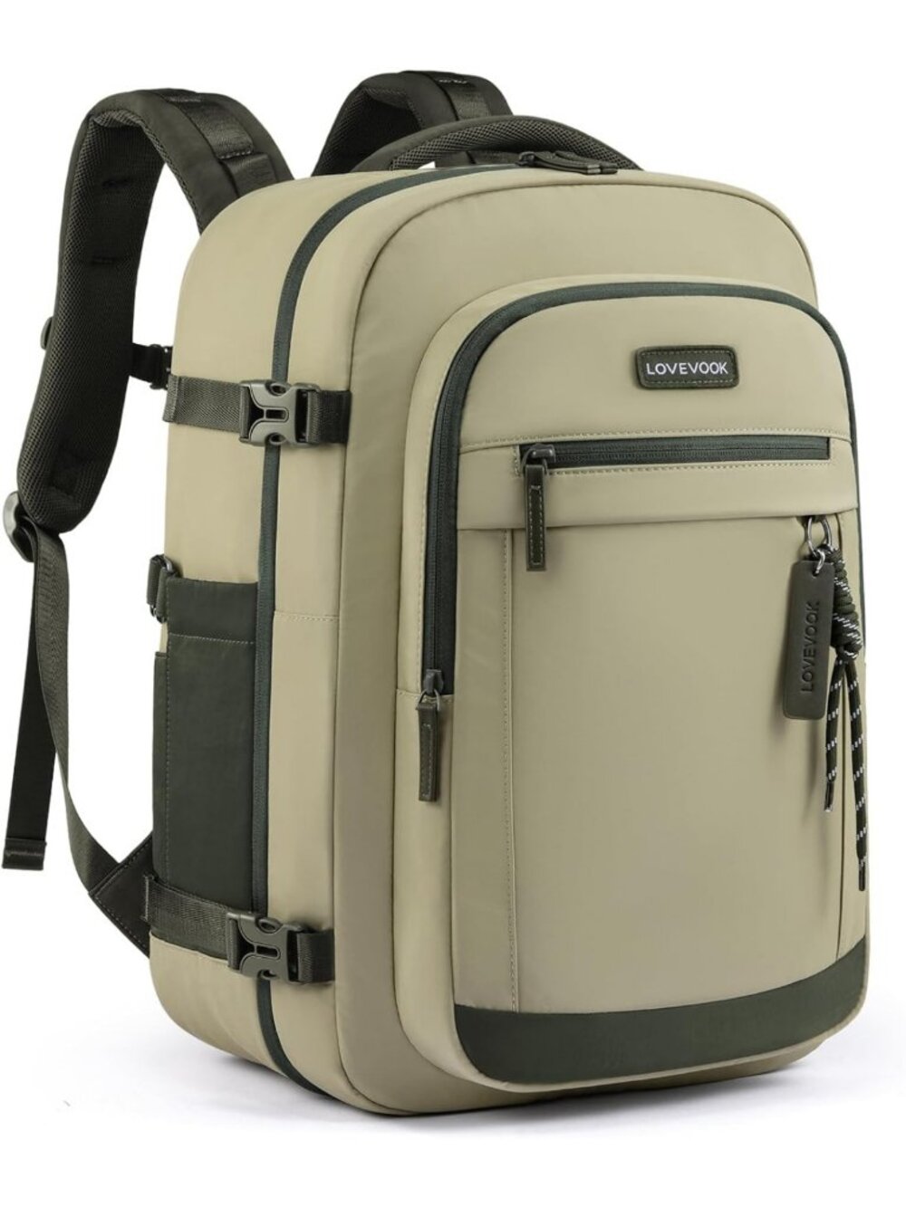 40L Waterproof Travel Backpack for Men & Women, Airline Approved Carry-On, Fits